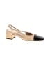 Sam Edelman Color Block Tan Heels Size 9 1/2 - photo 1