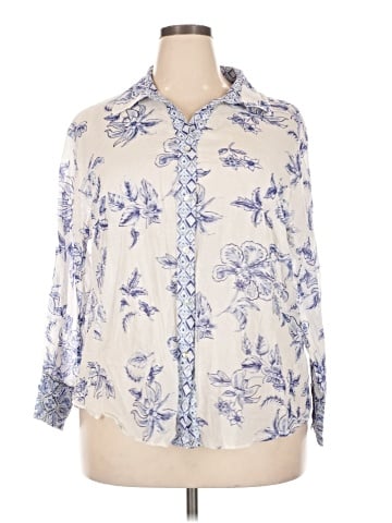Chelsea & Theodore 3/4 Sleeve Blouse (view 1)