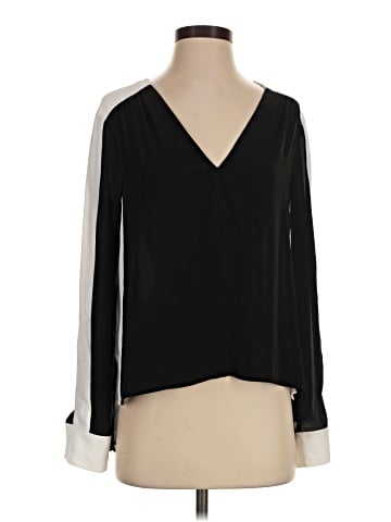 BCBGMAXAZRIA Long Sleeve Blouse (view 1)