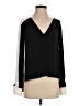 BCBGMAXAZRIA 100% Polyester Black Long Sleeve Blouse Size XS - photo 1
