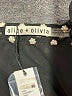 Alice + Olivia Polka Dots Silver 3/4 Sleeve Blouse Size 1X - photo 7