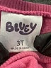 Bluey Pink Sweatshirt Size 3T - photo 3