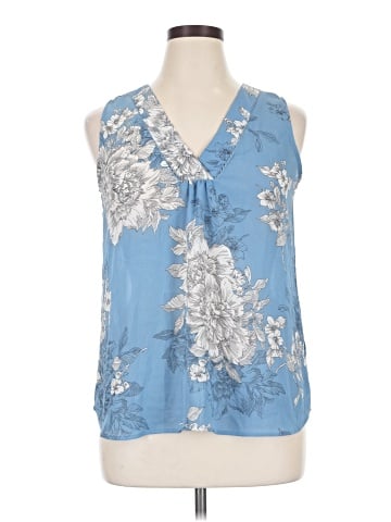 Roz & Ali Sleeveless Blouse (view 1)