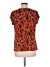 Cato Orange Short Sleeve Blouse Size M - photo 2