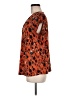 Cato Orange Short Sleeve Blouse Size M - photo 5
