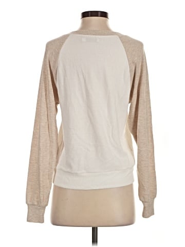 Red Haute Long Sleeve Henley (view 2)