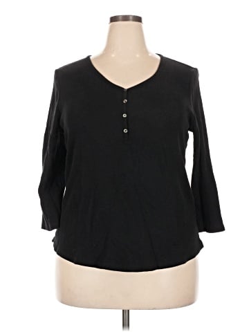 Style&Co 3/4 Sleeve T-Shirt (view 1)