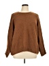 Vince Camuto Solid Brown Pullover Sweater Size XL - photo 1