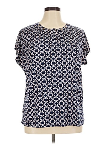 Notations Short Sleeve Blouse (view 1)