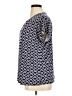 Notations Blue Short Sleeve Blouse Size 1X - photo 5