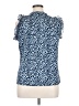 Notations Blue Sleeveless Blouse Size L - photo 2