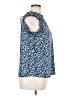 Notations Blue Sleeveless Blouse Size L - photo 4