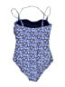 J.Crew Paisley Blue One Piece Swimsuit Size 8 - photo 2
