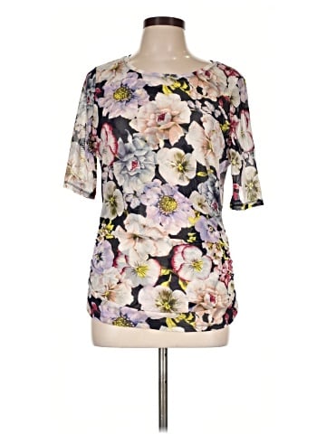 White House Black Market Short Sleeve Blouse (view 1)