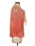 Tibi Orange 3/4 Sleeve Blouse Size 0 - photo 4