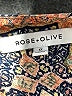 Rose + Olive 100% Polyester Brown 3/4 Sleeve Blouse Size 1X - photo 7