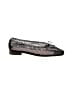 J.Crew Houndstooth Black Flats Size 10 1/2 - photo 1