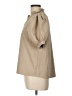 Glam Tan Short Sleeve Blouse Size L - photo 5