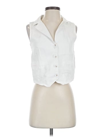 H By Halston Sleeveless Button-Down Shirt (view 1)