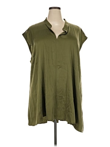 Eileen Fisher Sleeveless Silk Top (view 1)