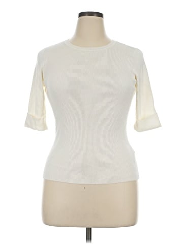 White House Black Market Short Sleeve Turtleneck (view 1)