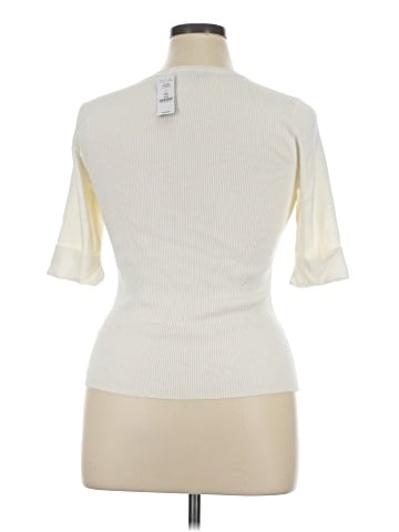 White House Black Market Short Sleeve Turtleneck (view 2)