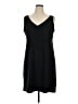 L.L.Bean Solid Black Casual Dress Size XL - photo 1