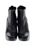 Via Spiga 100% Leather Solid Black Ankle Boots Size 10 - photo 2