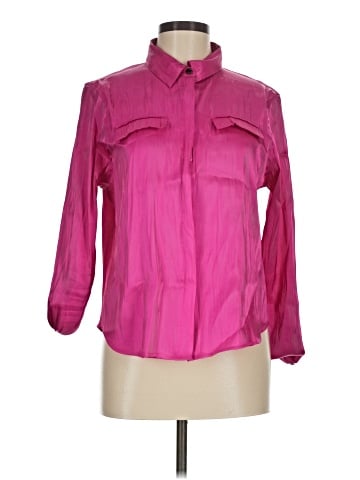 DKNY Long Sleeve Blouse (view 1)