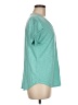 L.L.Bean Teal Short Sleeve Top Size M - photo 4