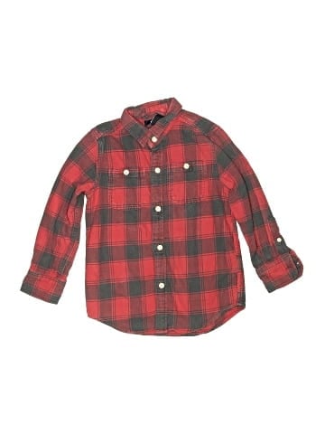 Gap Kids Outlet Long Sleeve Button-Down Shirt (view 1)