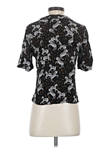Zara TRF Short Sleeve Blouse (view 2)