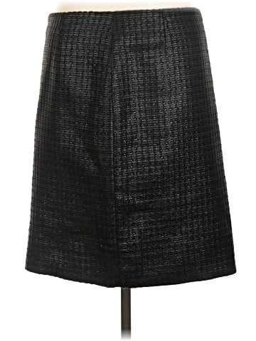 Akris Punto Faux Leather Skirt (view 2)
