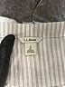 L.L.Bean 100% Linen Silver Short Sleeve Top Size S - photo 7