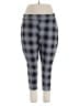 Torrid Plaid Gray Leggings Size 4X Plus (4) - photo 1