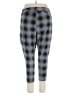 Torrid Plaid Gray Leggings Size 4X Plus (4) - photo 2