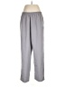 Graver Studio 100% Polyester Solid Gray Track Pants Size XL - photo 1