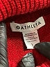 Athleta Red Turtleneck Sweater Size L - photo 7