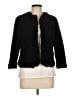 Ruby Rd. 100% Polyester Black Cardigan Size 8 Petite - photo 1