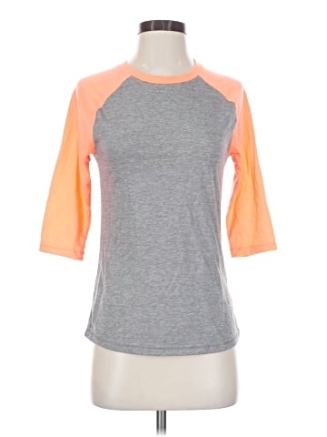 Danskin Now 3/4 Sleeve T-Shirt (view 1)