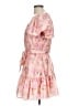 LoveShackFancy 100% Polyester Hearts Pink Cocktail Dress Size 10 - photo 5