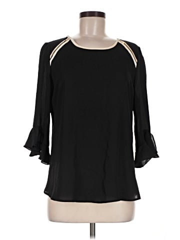 7th Avenue Design Studio New York & Company 3/4 Sleeve Top (view 1)