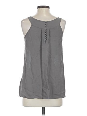 Massimo Dutti Sleeveless Silk Top (view 2)