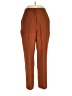 Larry Levine 100% Polyester Brown Dress Pants Size 12 - photo 1