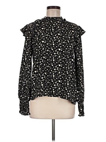Blue Rain Long Sleeve Blouse (view 1)