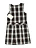 Becky Thatcher Plaid Black Blue Dress Size 8 - photo 2