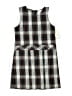 Becky Thatcher Plaid Black Blue Dress Size 8 - photo 1