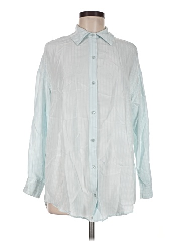 Just Fab Long Sleeve Button-Down Shirt (view 1)