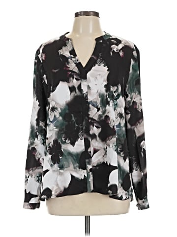 Jennifer Lopez Long Sleeve Blouse (view 1)