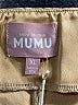 Show Me Your Mumu 100% Polyester Solid Gold Skort Size XL - photo 3